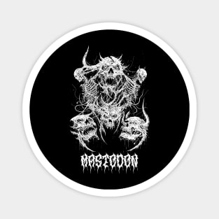 Skull Hell with Mastodon Magnet
